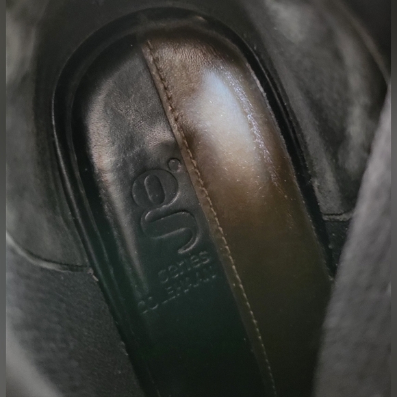 ❌SOLD❌Cole Haan x Nike Air suede block heel boots, khaki green - Picture 5 of 9